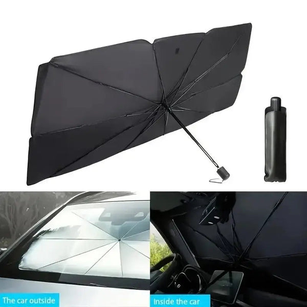 Instant Cool Shield Windshield Umbrella
